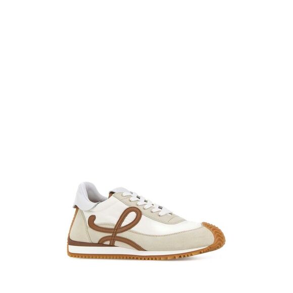 Loewe Women Multicolor Suede And Nylon Flow Runner 2.0 Sneakers - Picture 2 of 2